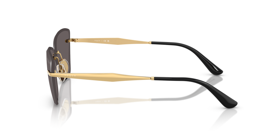 Occhiali da sole vogue eyewear vo4332s 280/87 oro cat eye femenino taglia 59mm - Vista dettagliata