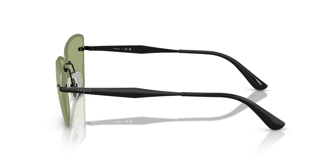 Gafas de sol vogue eyewear vo4332s 352/82 negro cat eye femenino talla 59mm - Vista de detalle