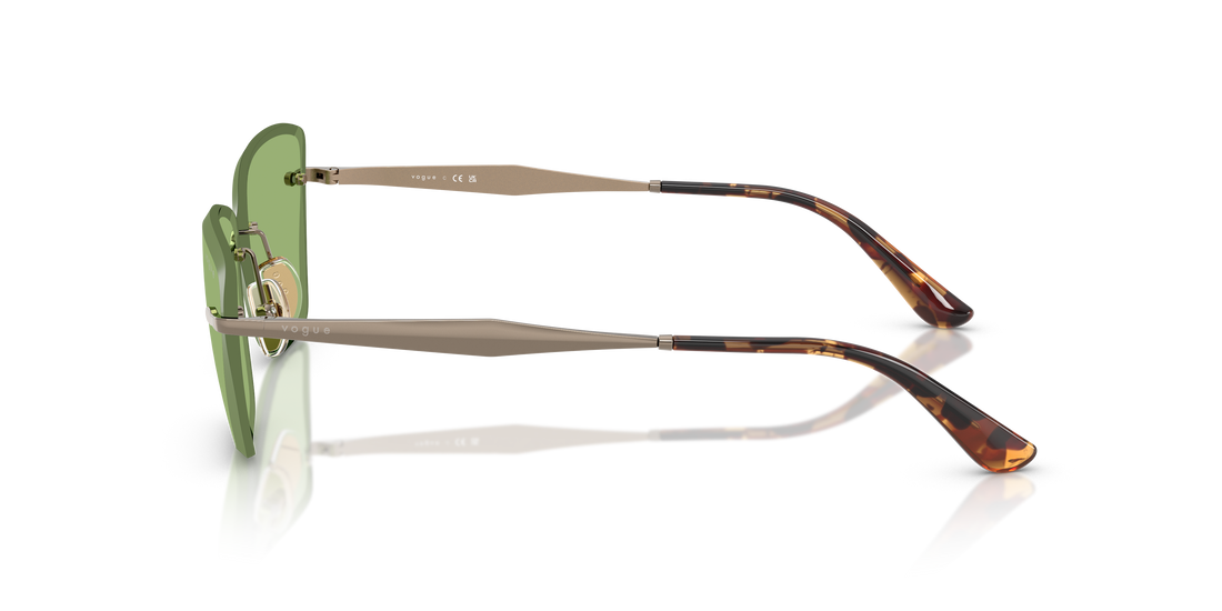 Occhiali da sole vogue eyewear vo4332s 5138/2 marron cat eye femenino taglia 59mm - Vista dettagliata