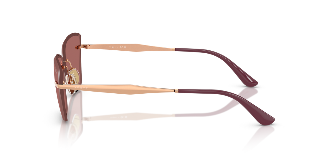 Occhiali da sole vogue eyewear vo4332s 515269 oro cat eye femenino taglia 59mm - Vista dettagliata