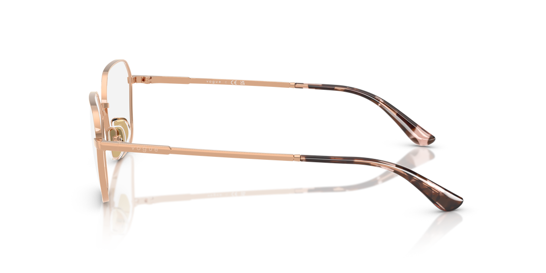 Occhiali da vista vogue eyewear vo4334 5152 oro irregular femenino taglia 54mm - Vista dettagliata
