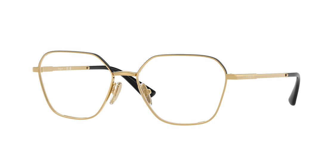 Occhiali da vista vogue eyewear vo4334 5210 oro irregular femenino taglia 54mm - Vista principale
