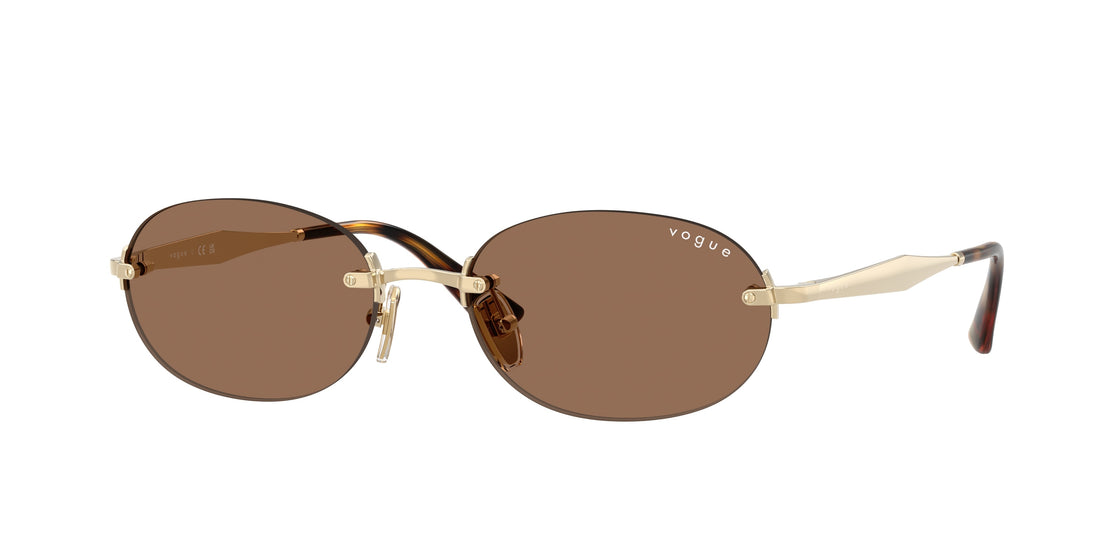 Gafas de sol vogue eyewear vo4342s 848/73 dorado oval femenino talla 55mm - Vista principal