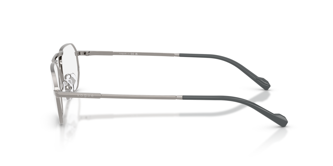 Occhiali da vista vogue eyewear vo4347 5187 gris irregular masculino taglia 55mm - Vista dettagliata