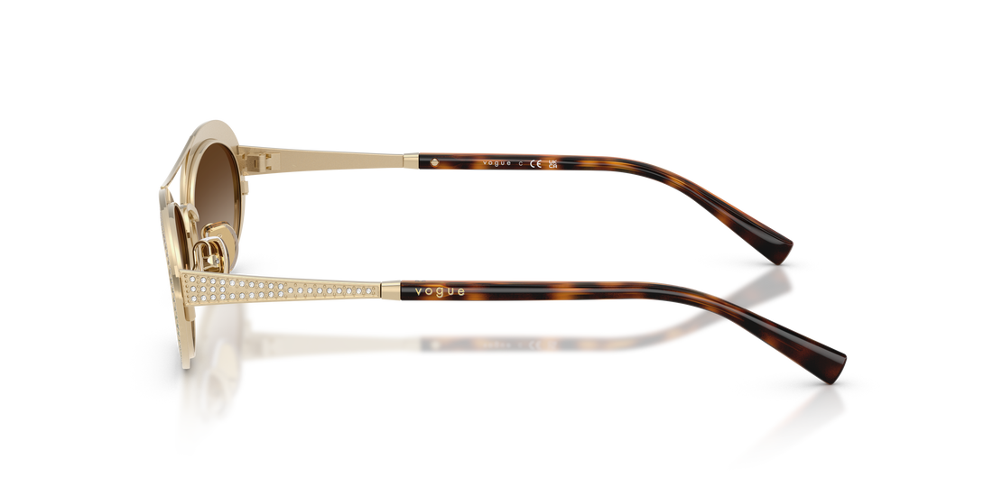 Gafas de sol vogue eyewear vo4348sb 848/13 dorado oval femenino talla 54mm - Vista de detalle