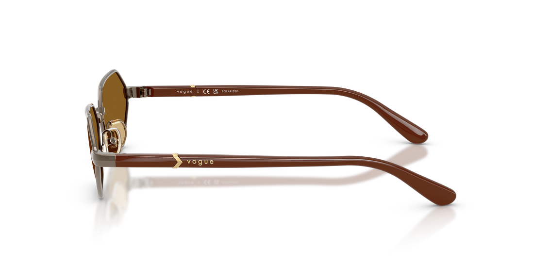 Gafas de sol vogue eyewear vo4349s 513883 marron butterfly femenino talla 54mm - Vista de detalle