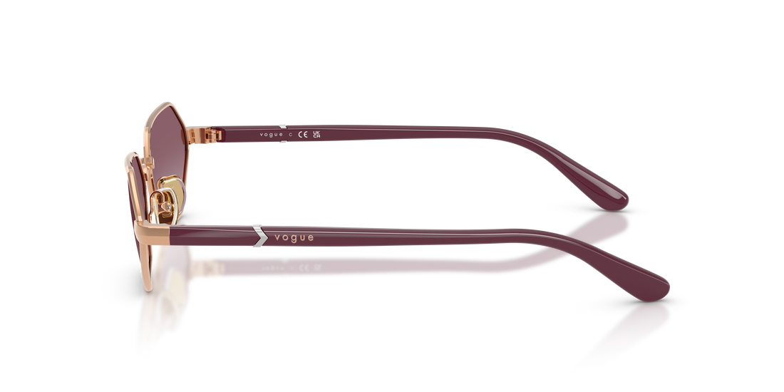 Gafas de sol vogue eyewear vo4349s 51528h dorado butterfly femenino talla 54mm - Vista de detalle