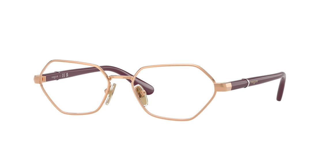Occhiali da vista vogue eyewear vo4350 5152 dorado butterfly femenino taglia 52mm - Vista principale