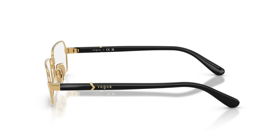 Occhiali da vista vogue eyewear vo4351 280 dorado irregular femenino taglia 53mm - Vista dettagliata