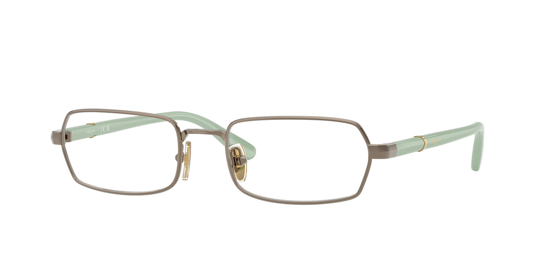 Óculos graduados vogue eyewear vo4351 5138 marron irregular femenino tamanho 51mm - Vista principal