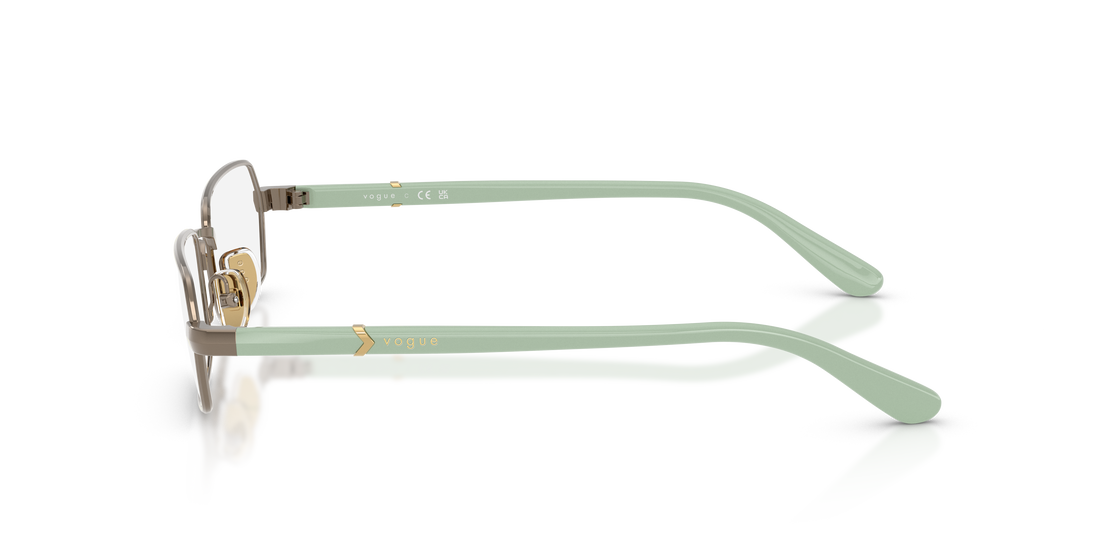 Occhiali da vista vogue eyewear vo4351 5138 marron irregular femenino taglia 51mm - Vista dettagliata