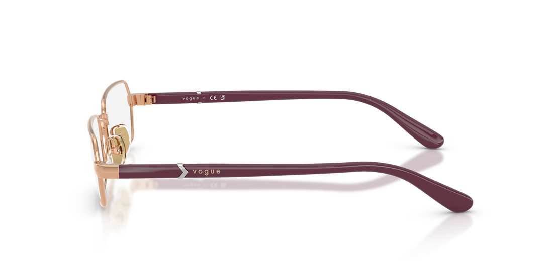 Occhiali da vista vogue eyewear vo4351 5152 dorado irregular femenino taglia 53mm - Vista dettagliata