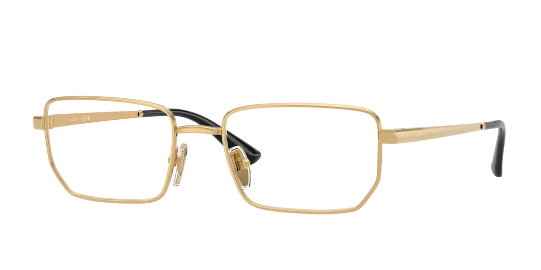 Óculos graduados vogue eyewear vo4354 280 dorado irregular femenino tamanho 52mm - Vista principal