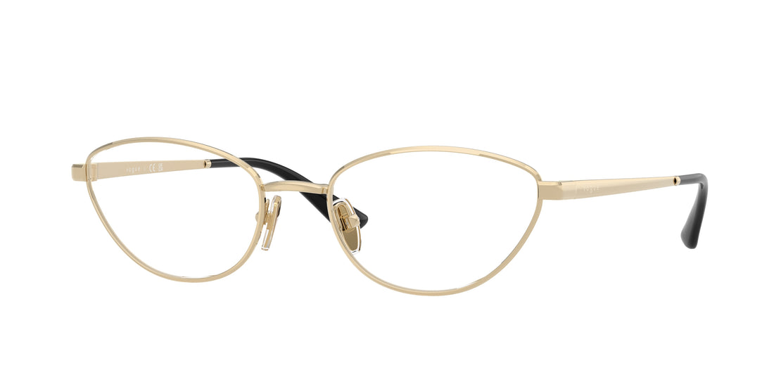 Óculos graduados vogue eyewear vo4355 848 dorado butterfly femenino tamanho 54mm - Vista principal