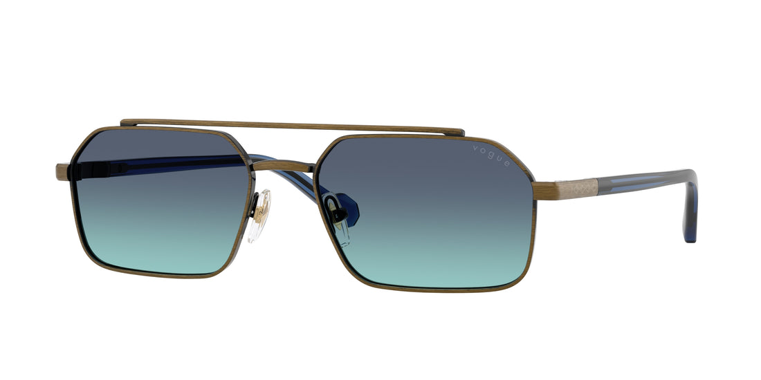 Gafas de sol vogue eyewear vo4356s 51374s dorado irregular masculino talla 57mm - Vista principal