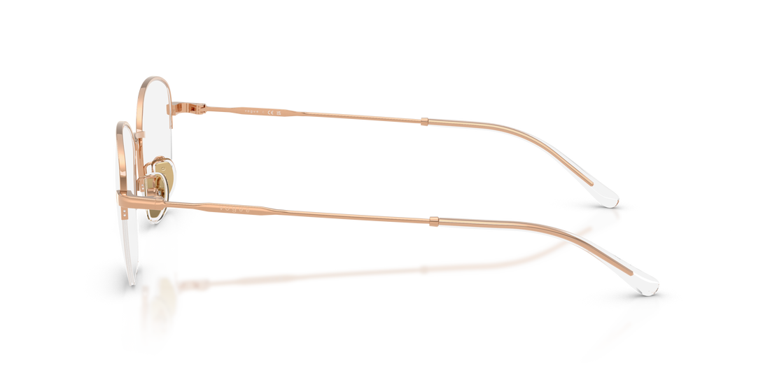 Gafas graduadas vogue eyewear vo4357d 5152 dorado irregular femenino talla 53mm - Vista de detalle