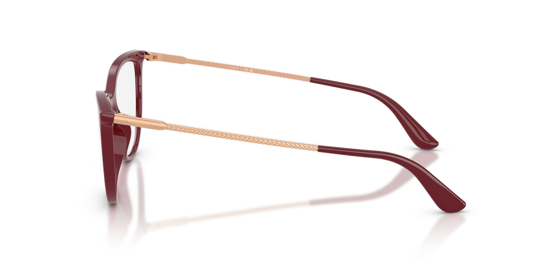 Gafas graduadas vogue eyewear vo5239 2875 rojo cat eye femenino talla 54mm - Vista de detalle