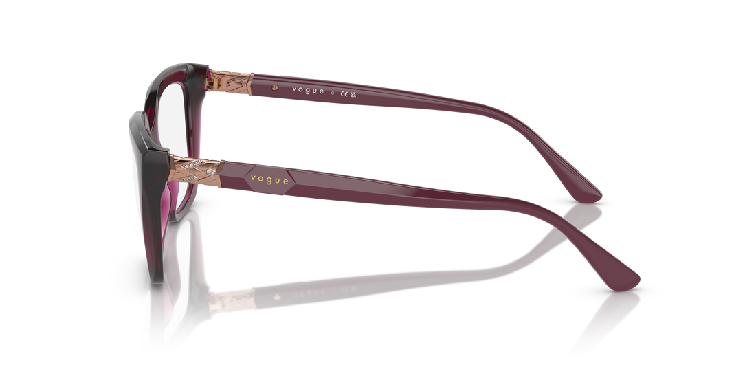 Brillen vogue eyewear vo5477b 2989 femenino größe 52mm - Detailansicht