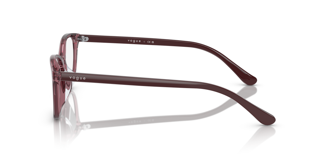 Occhiali da vista vogue eyewear vo5502d 2798 rojo cat eye femenino taglia 54mm - Vista dettagliata