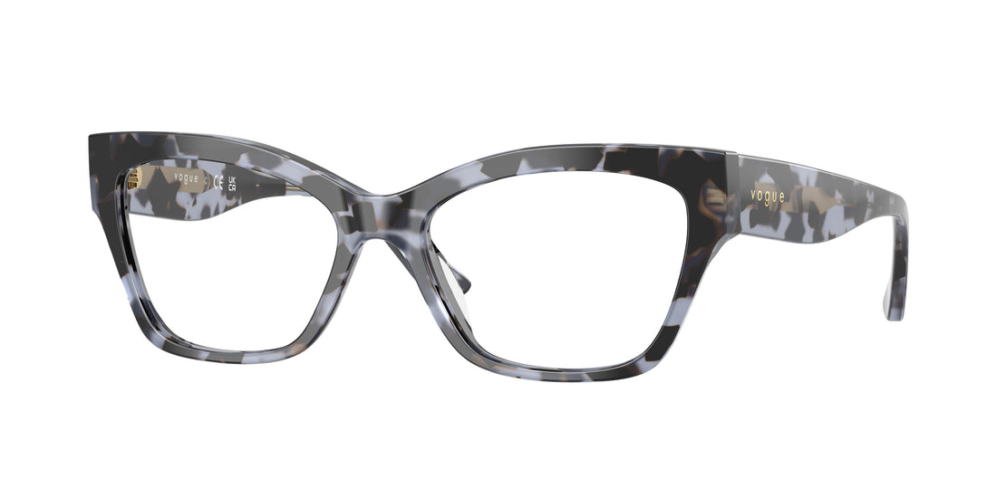 Occhiali da vista vogue eyewear vo5523 3147 azul cat eye femenina taglia 54mm - Vista principale