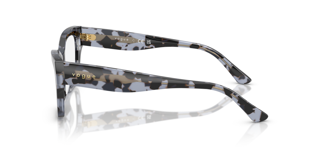 Occhiali da vista vogue eyewear vo5523 3147 azul cat eye femenina taglia 52mm - Vista dettagliata