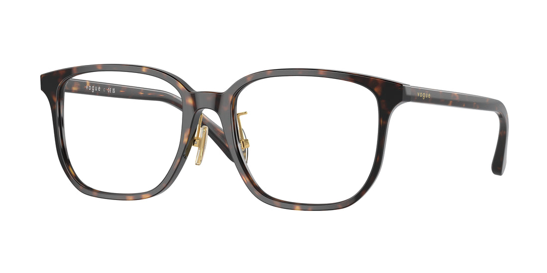 Brillen vogue eyewear vo5550d w656 marron pillow femenino größe 55mm - Hauptansicht