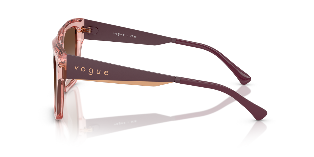 Gafas de sol vogue eyewear vo5553s 286413 rosa square femenino talla 54mm - Vista de detalle