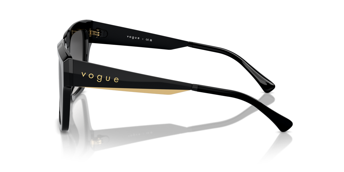 Occhiali da sole vogue eyewear vo5553s w44/8g negro square femenino taglia 54mm - Vista dettagliata