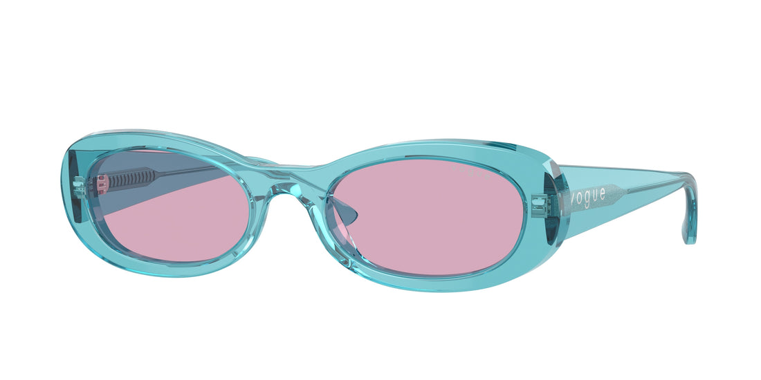 Occhiali da sole vogue eyewear vo5582s 316676 azul oval femenino taglia 53mm - Vista principale