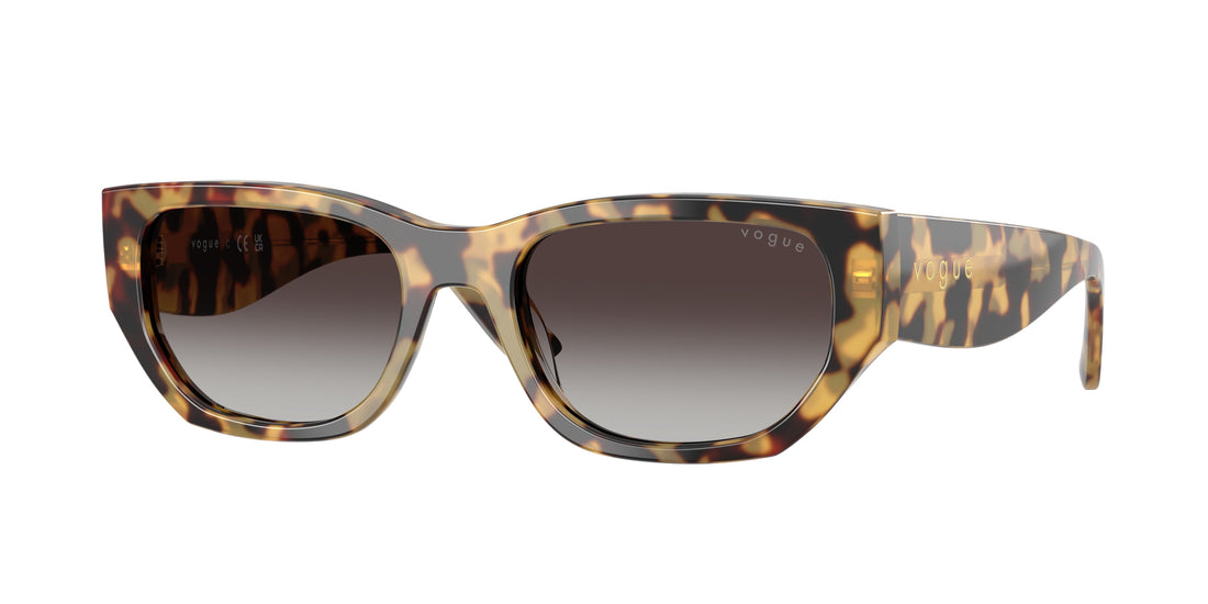 Occhiali da sole vogue eyewear vo5586s 26058g havana rectangular femenino taglia 53mm - Vista principale