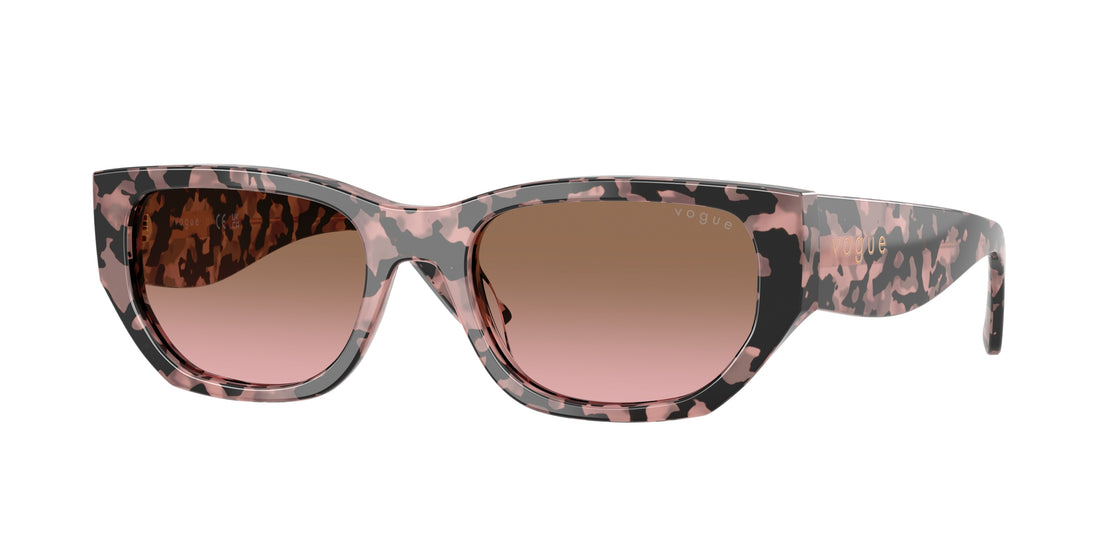Occhiali da sole vogue eyewear vo5586s 315014 havana rectangular femenino taglia 53mm - Vista principale