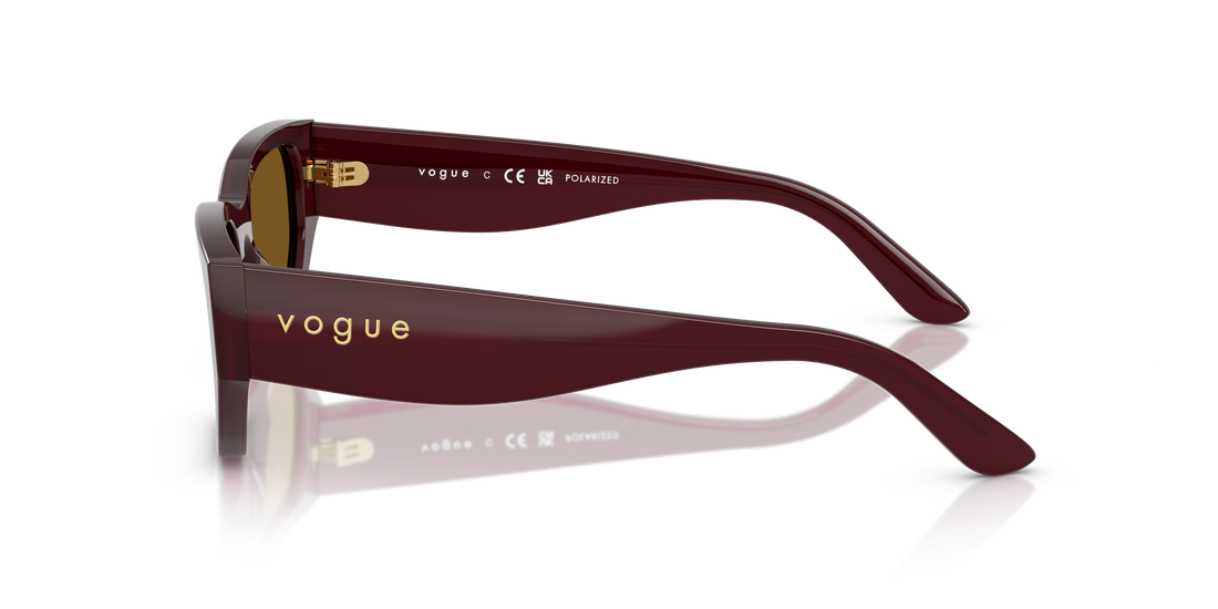 Gafas de sol vogue eyewear vo5586s 328483 rojo rectangular femenino talla 53mm - Vista de detalle