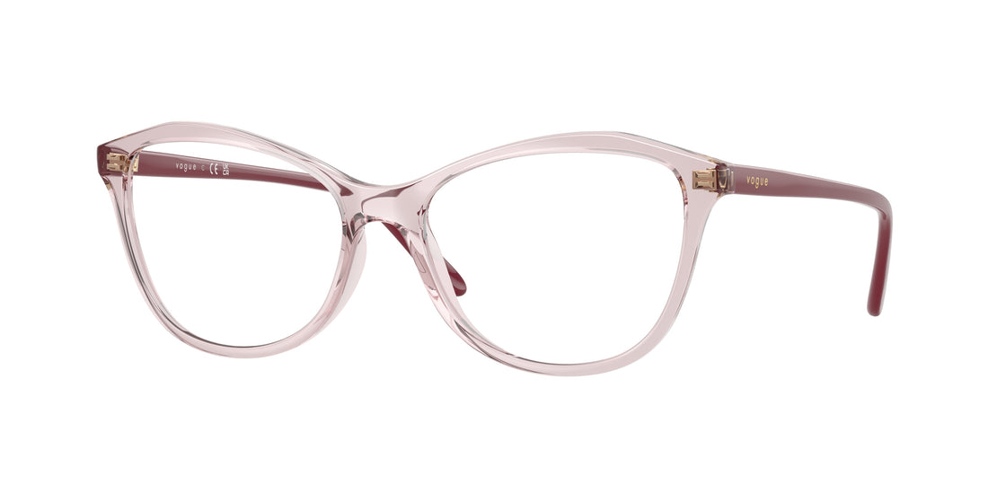 Prescription glasses vogue eyewear vo5602 2942 rosa irregular femenina size 54mm - Main view