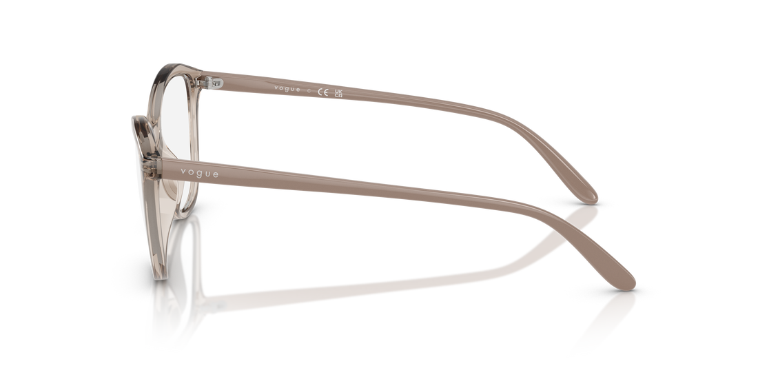 Occhiali da vista vogue eyewear vo5602 2990 marrón irregular femenina taglia 54mm - Vista dettagliata