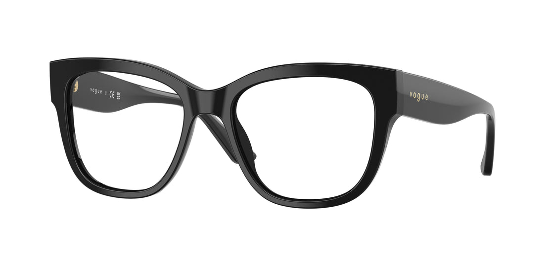 Brillen vogue eyewear vo5605 w44 negro square femenina größe 51mm - Hauptansicht