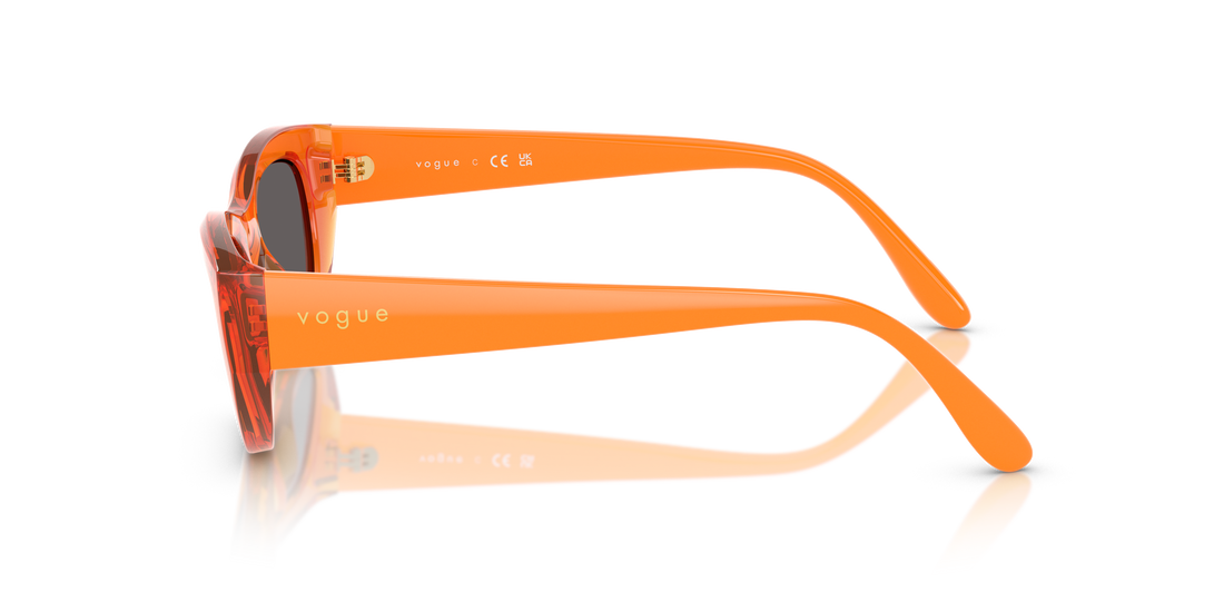 Occhiali da sole vogue eyewear vo5616s 318287 naranja cat eye femenino taglia 51mm - Vista dettagliata