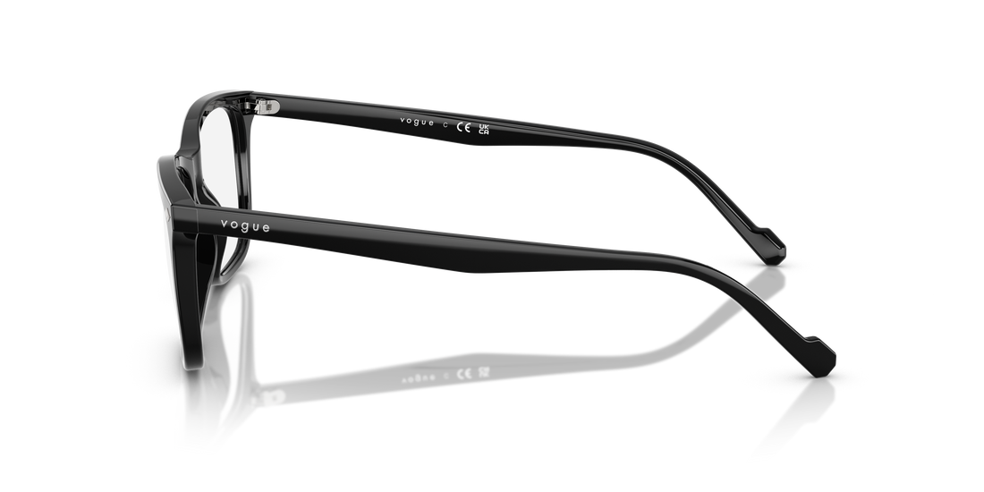 Prescription glasses vogue eyewear vo5617 w44 negro pillow masculino size 53mm - Detailed view