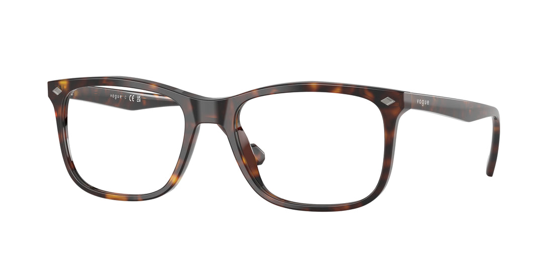 Prescription glasses vogue eyewear vo5617 w656 marron pillow masculino size 53mm - Main view