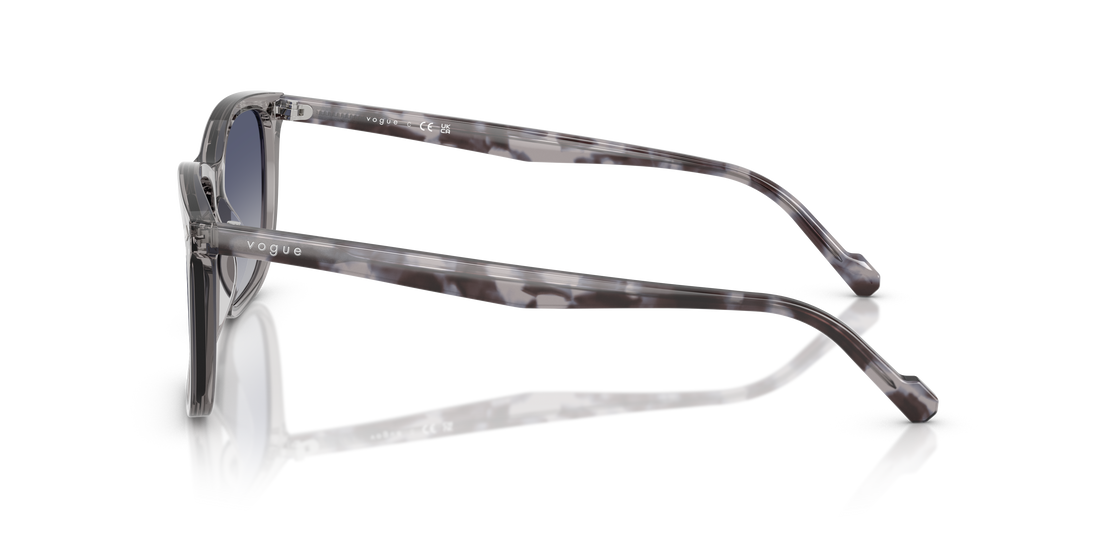 Occhiali da sole vogue eyewear vo5618s 28204l gris pillow masculino taglia 57mm - Vista dettagliata