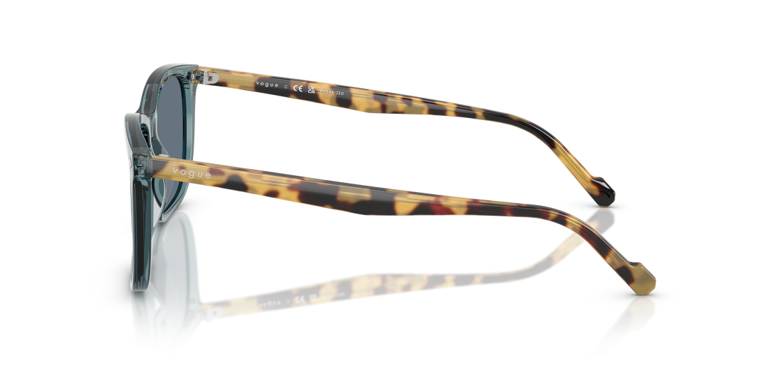 Occhiali da sole vogue eyewear vo5618s 32034y verde pillow masculino taglia 57mm - Vista dettagliata