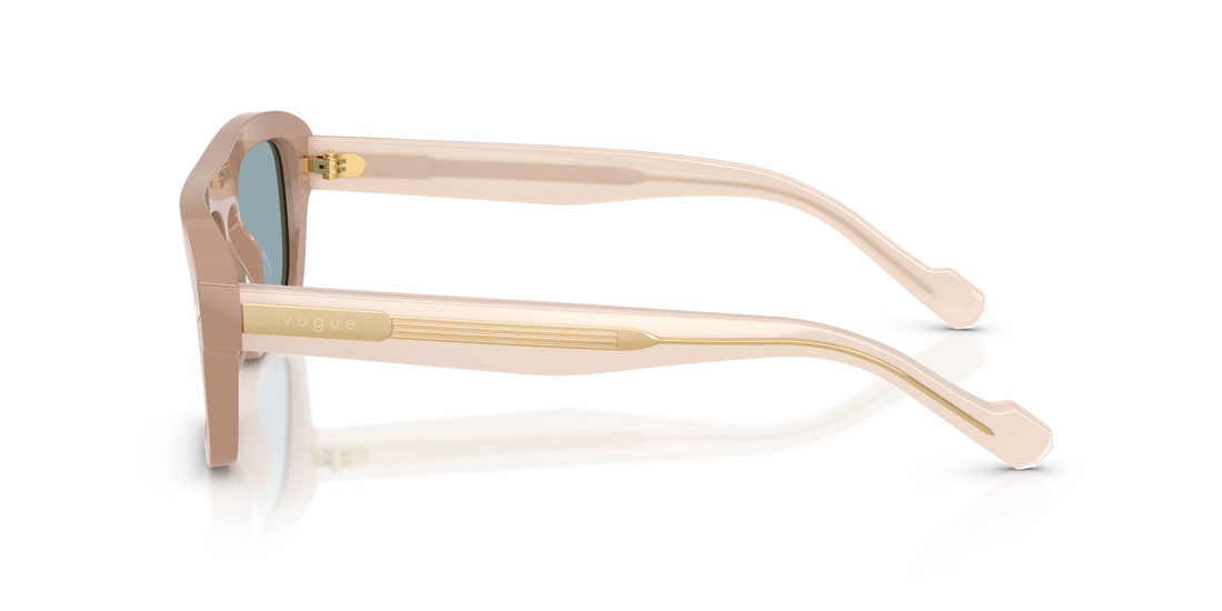 Occhiali da sole vogue eyewear vo5620s 321680 beige irregular masculino taglia 53mm - Vista dettagliata