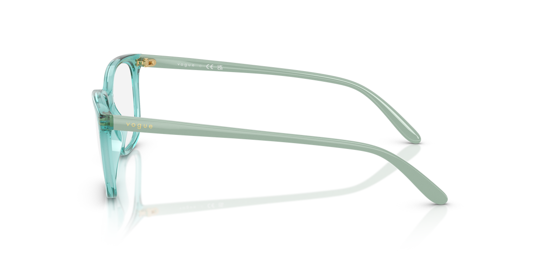 Prescription glasses vogue eyewear vo5621 3192 azul pillow femenino size 51mm - Detailed view
