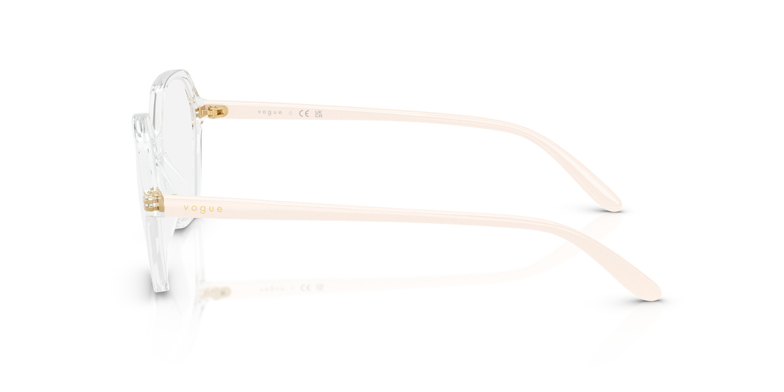 Gafas graduadas vogue eyewear vo5622 w745 transparente irregular femenino talla 53mm - Vista de detalle