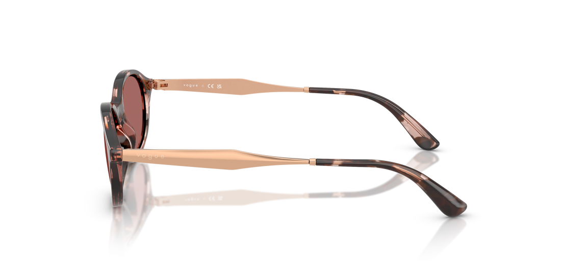 Occhiali da sole vogue eyewear vo5625s 319969 rosa oval femenino taglia 52mm - Vista dettagliata
