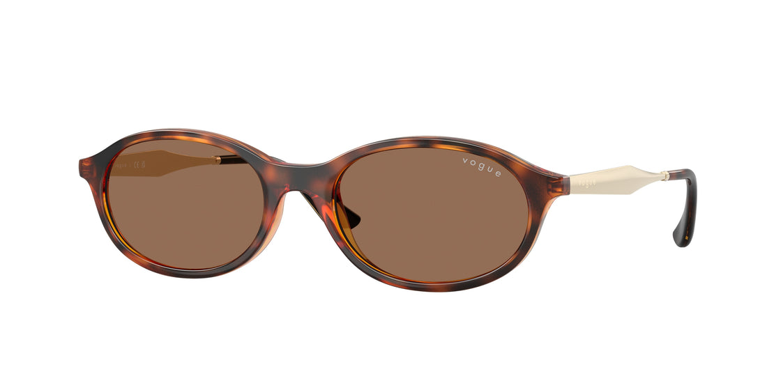 Occhiali da sole vogue eyewear vo5625s w65673 marron oval femenino taglia 52mm - Vista principale