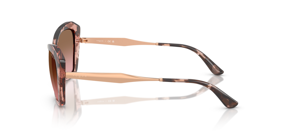 Occhiali da sole vogue eyewear vo5626s 319914 rosa irregular femenino taglia 56mm - Vista dettagliata