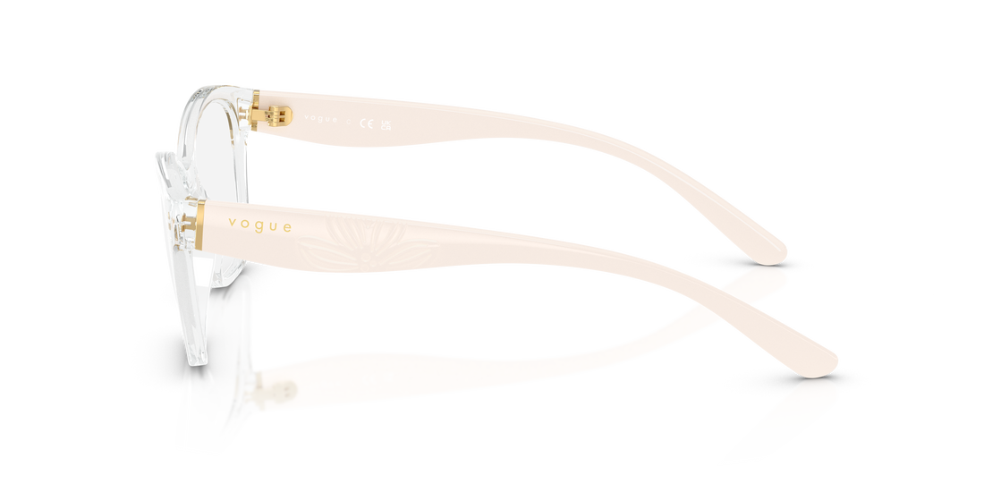 Prescription glasses vogue eyewear vo5628 w745 transparente irregular femenino size 51mm - Detailed view
