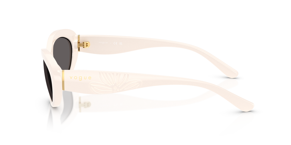 Occhiali da sole vogue eyewear vo5630s 312487 blanco oval femenino taglia 55mm - Vista dettagliata