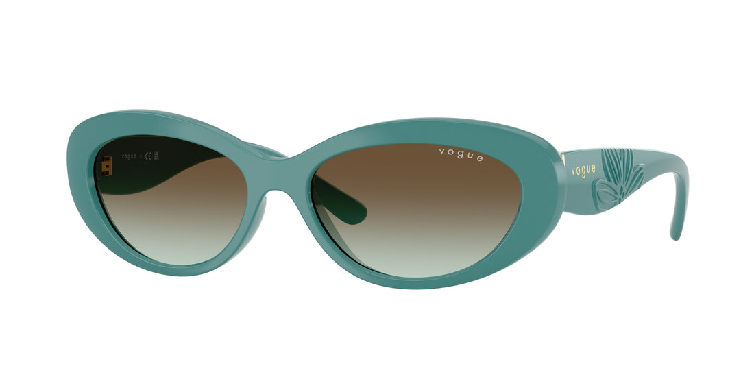 Occhiali da sole vogue eyewear vo5630s 3194e8 verde oval femenino taglia 55mm - Vista principale