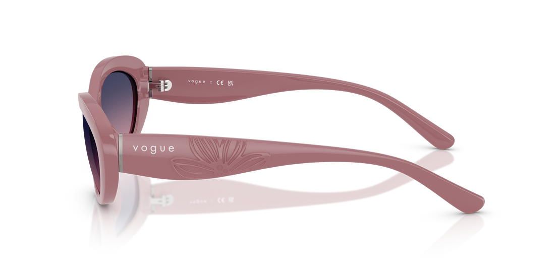 Occhiali da sole vogue eyewear vo5630s 3195i6 rosa oval femenino taglia 55mm - Vista dettagliata